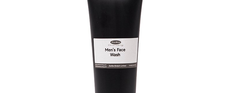 private label men's face wash