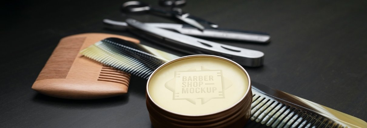 private label barber shop hair wax