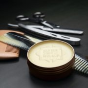 private label barber shop hair wax